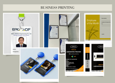 Business Printing Samples